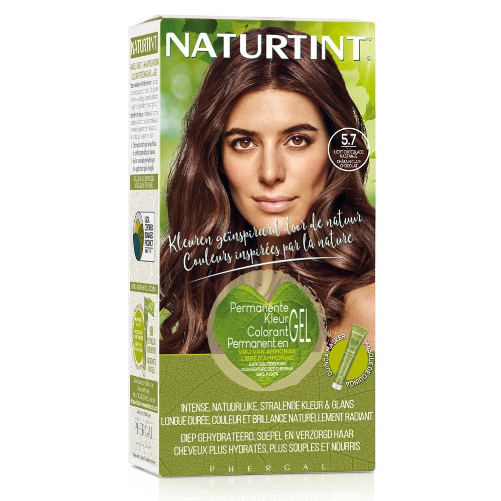 Naturtint Colorant Permanent En GEL 5.7 Chatain Clair Chocolat 170ml