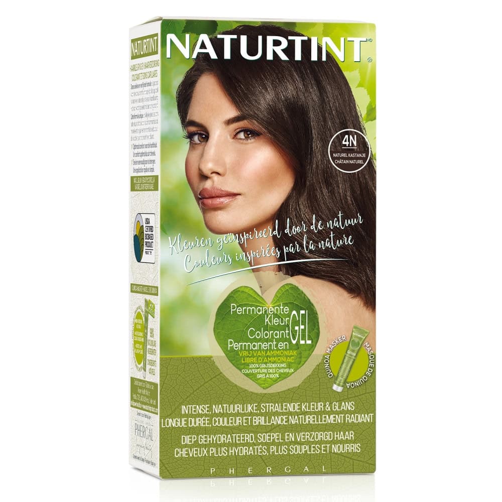 Naturtint Colorant Permanent En GEL 4N Chatain Naturel 170ml