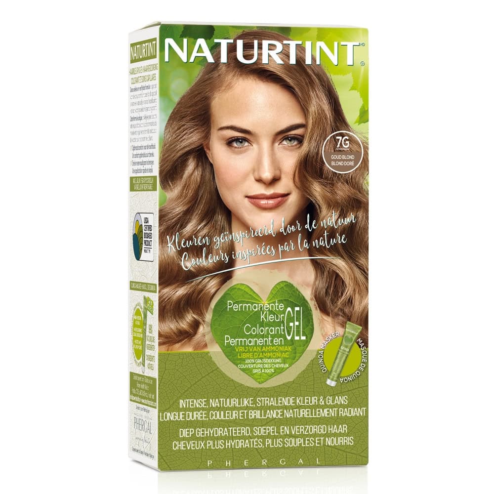 Naturtint Colorant Permanent En GEL 7G Blond Dore 170ml