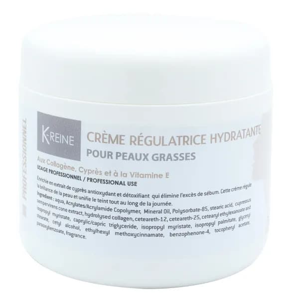 K-reine Creme Regulatrice Visage Peau Grasse 450ml