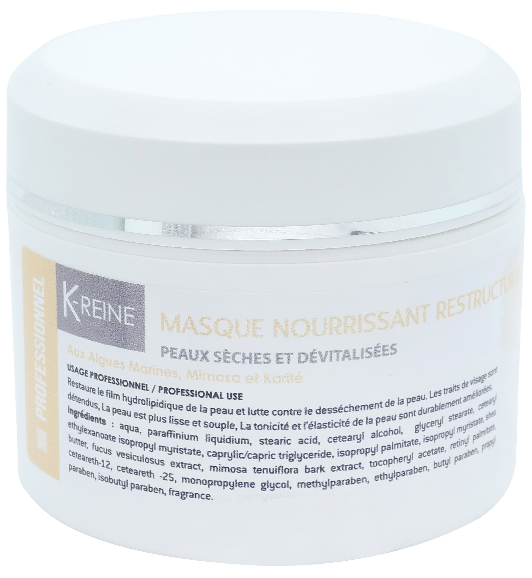 K-reine Masque Nourrissant Peau Seche Visage 450ml