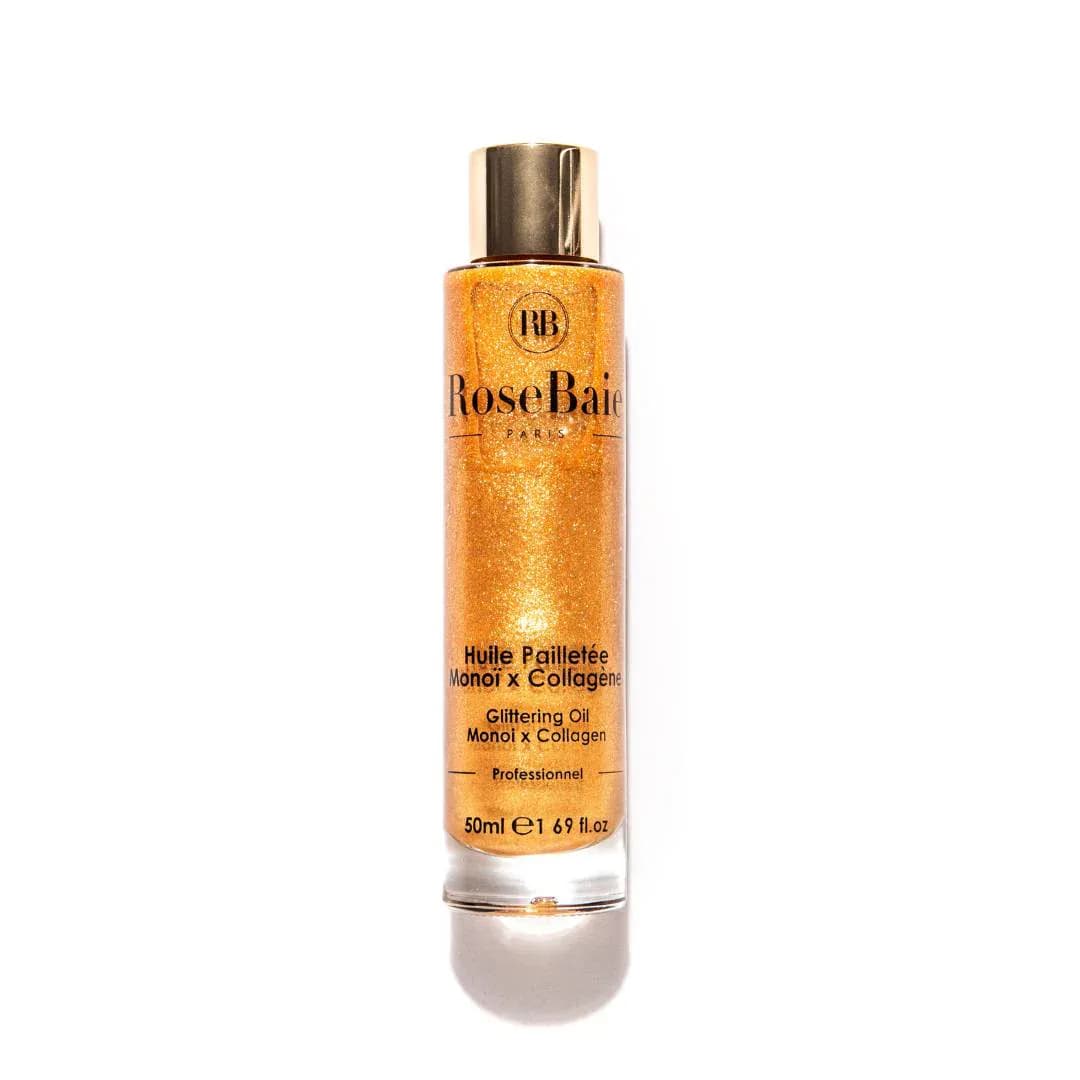 Rosebaie Huile Pailletee Monoi Colagene 50ml