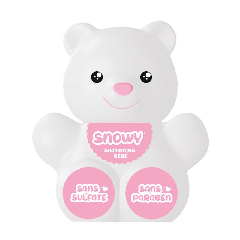 Snowy Shampoing Bebe A L’huile D’avocat Bio Fille 300ml