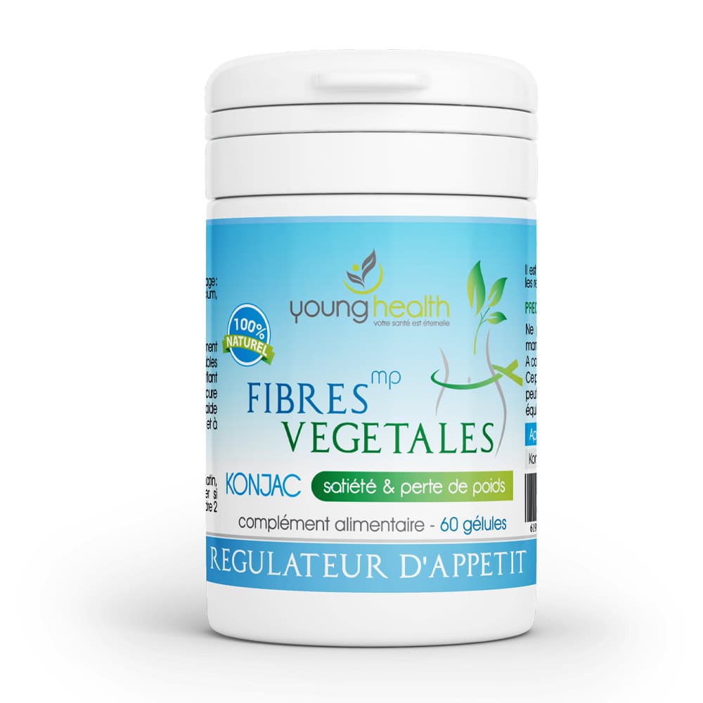 Young Health Fibres Vegetal Konjac 60 Gelules