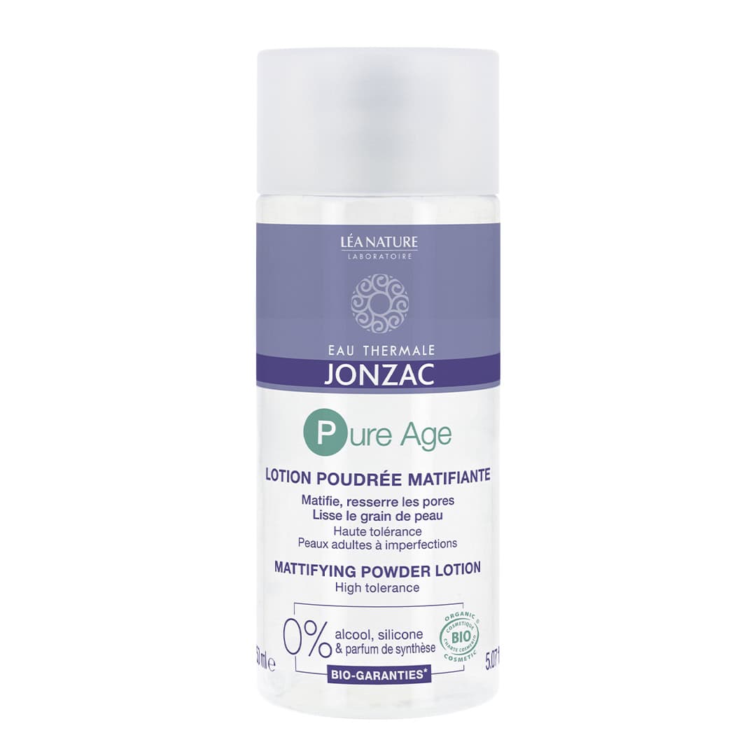 Jonzac Pure Age Lotion Poudree Matifiante Bio 150ml