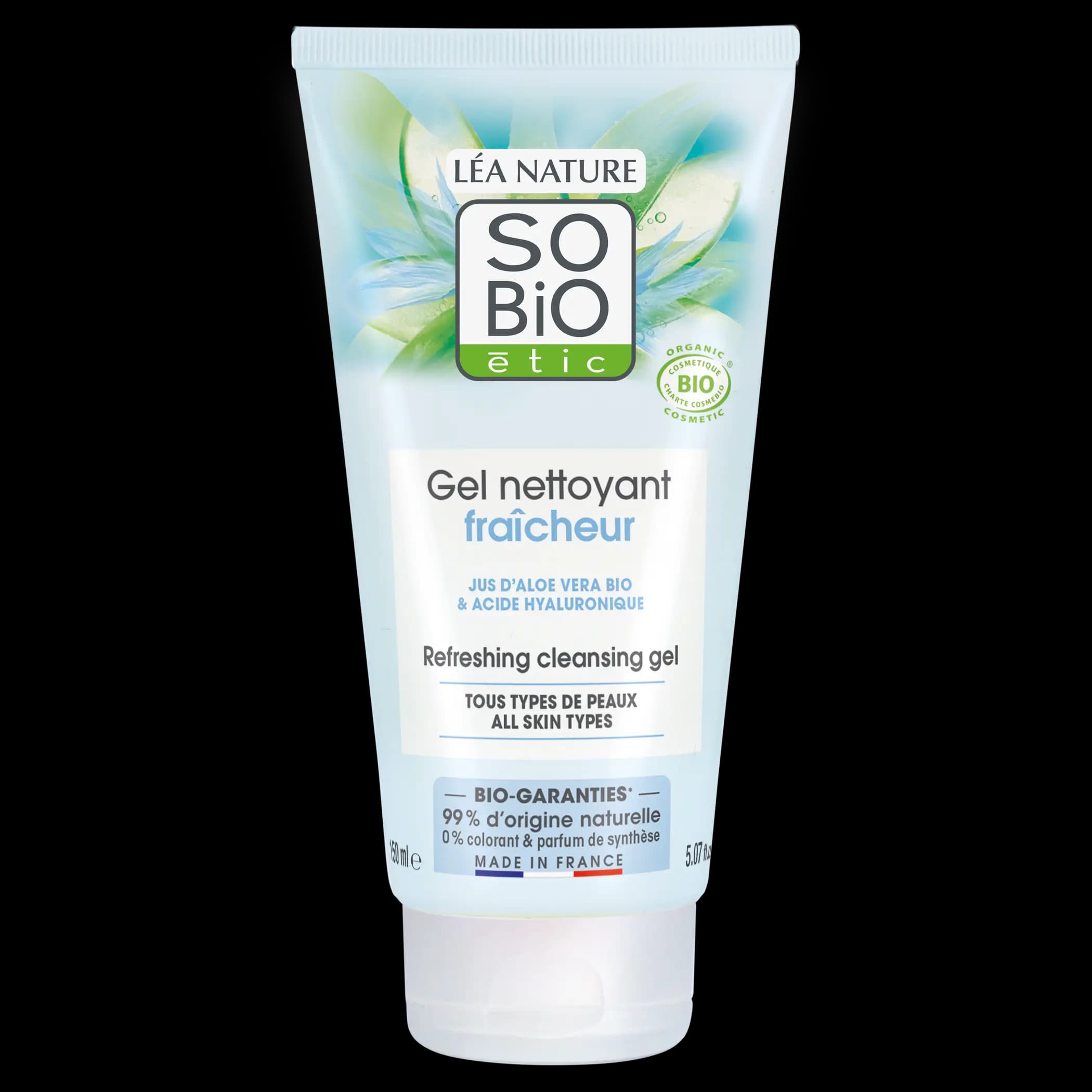 So Bio Hydra Aloe Vera GEL Nettoyant Fraicheur 150ml