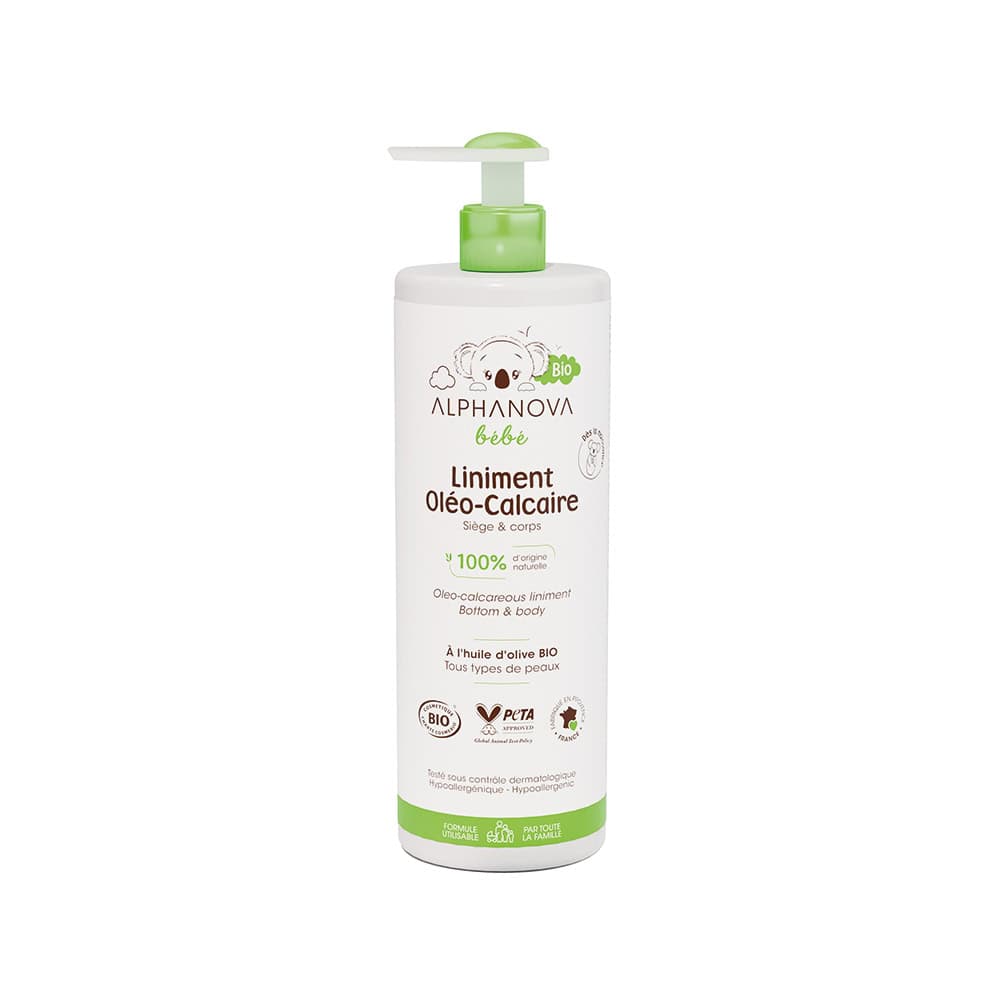 Alphanova Bebe Liniment Oleo Calcaire Bio 400ml