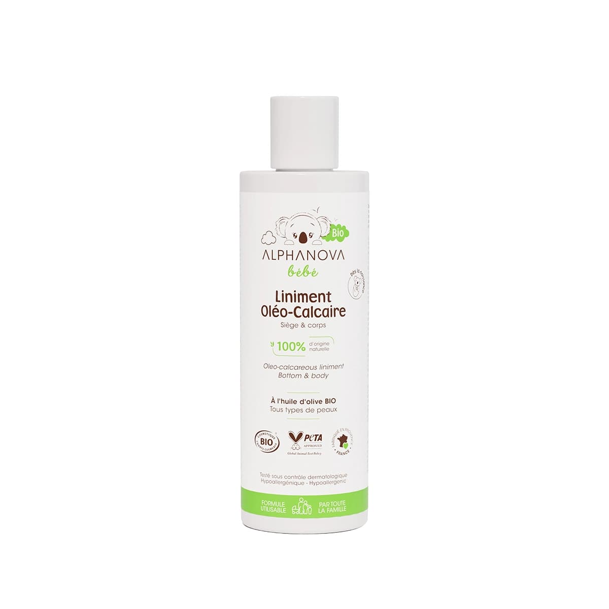 Alphanova Bebe Liniment Oleo Calcaire Bio 200ml