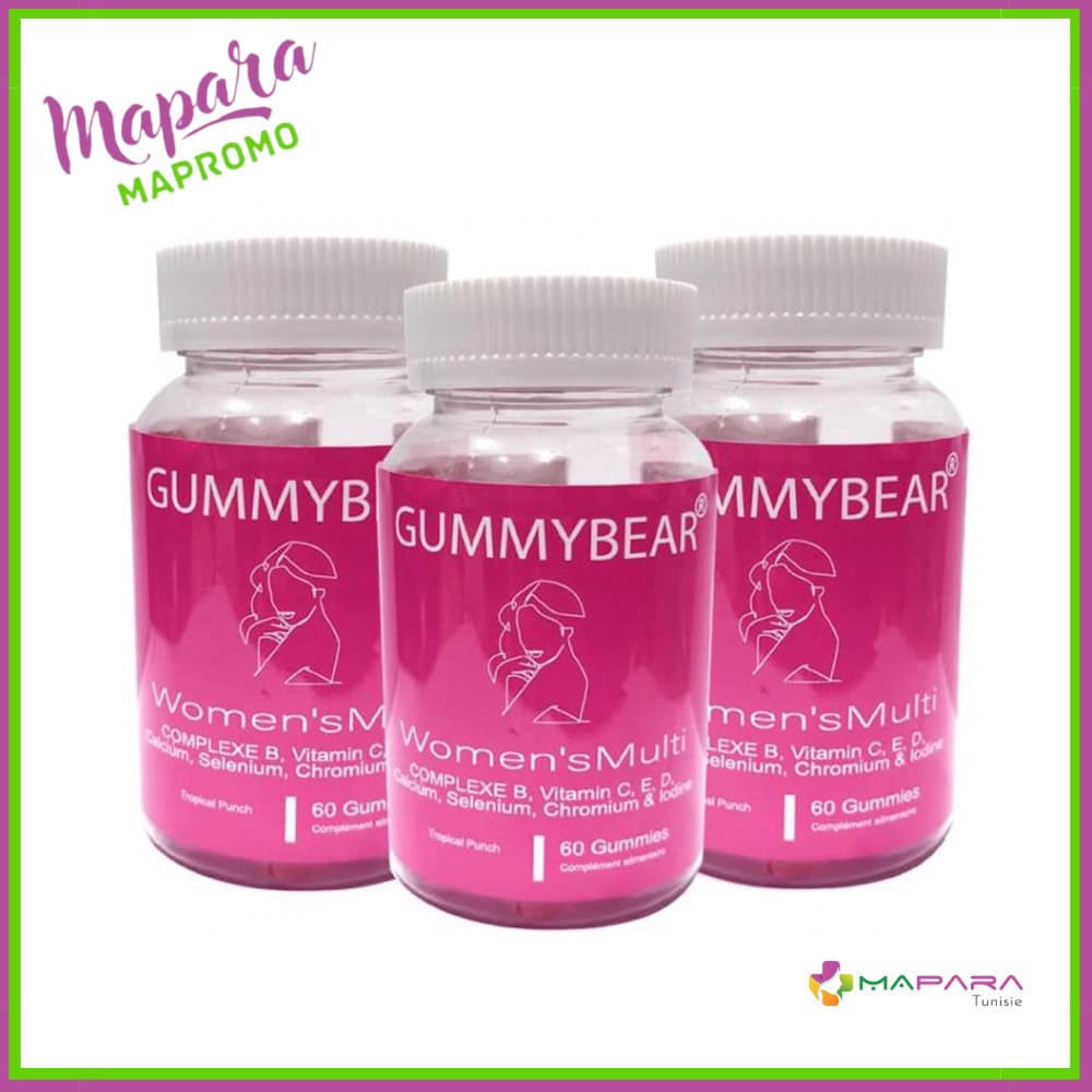 Gummybear 3 Boites Women's Multi