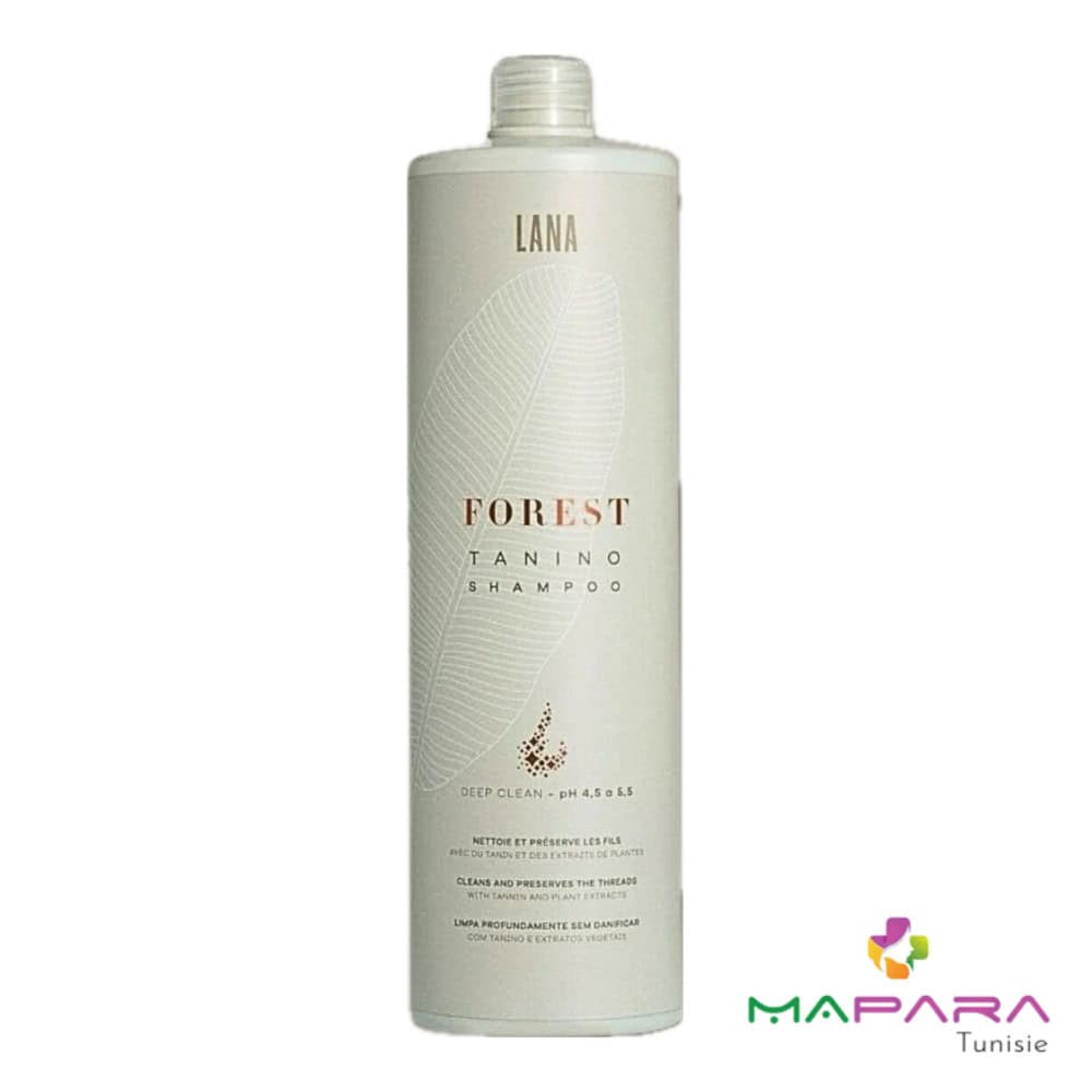Lana Brasiles Forest Tanino Shampoing Anti-residus 1L
