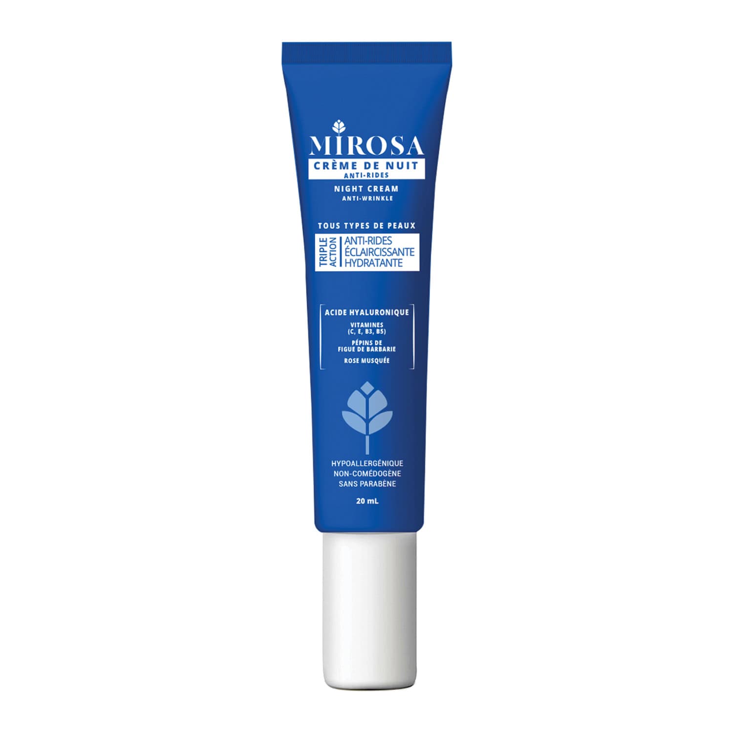 Mirosa Creme De Nuit Anti Rides 20ml