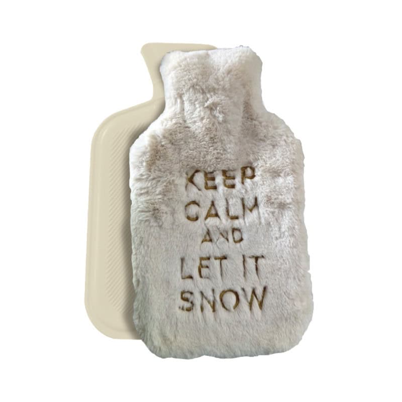 Bouillotte A L'eau Polaire Keep Calm 2 Litres Shoop's
