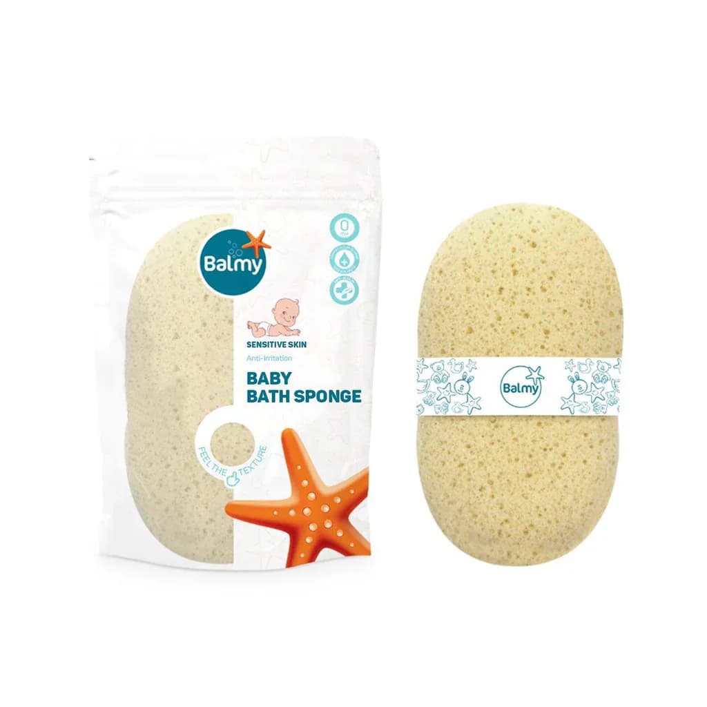 Balmy Eponge De Bain Bebe Pour Peau Sensible