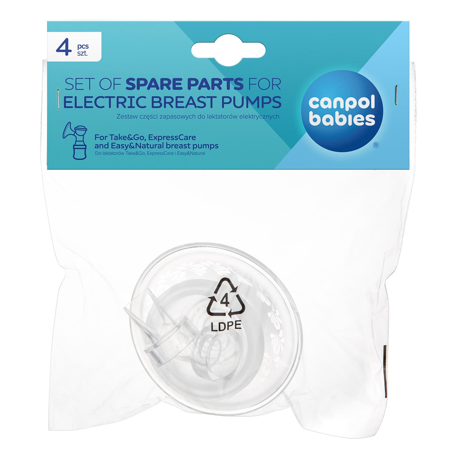 Canpol Pieces De Rechange Pour Tire-lait Take&go Et Expresscare 12/214