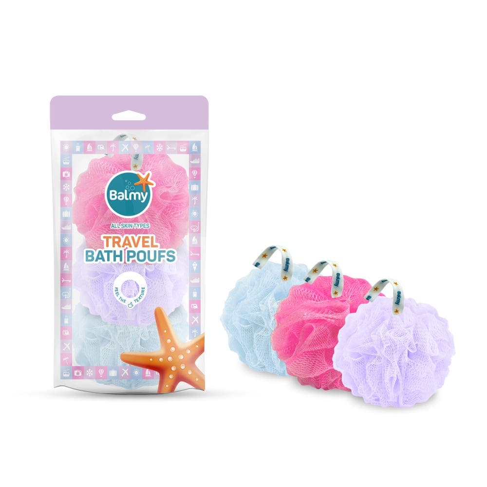 Balmy Travel Pouf Set (3 Poufs)