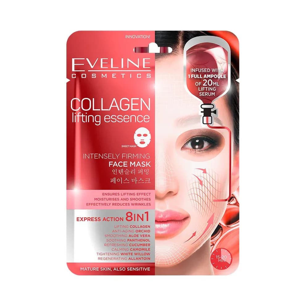 Eveline Masque Visage Intensement Raffermissant Au Collagene