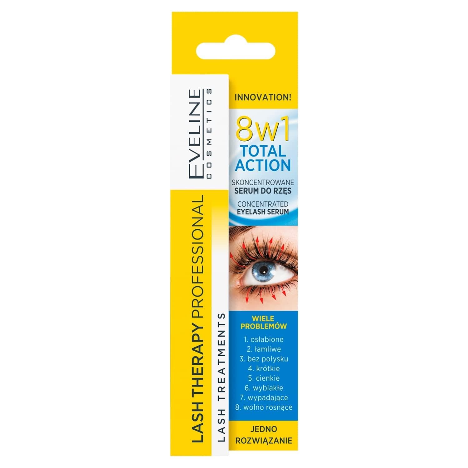Eveline Total Action Serum Cils 8 En 1