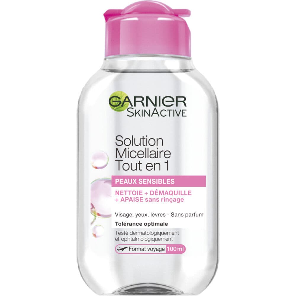 Garnier Skin Active Solution Micellaire Tout En 1 Peaux Sensibles 100ml