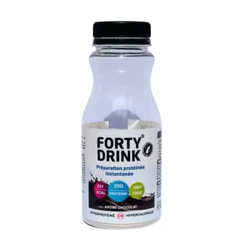 Forty Drink Preparation Proteinee Instantanee Arome Chocolat 49.3g