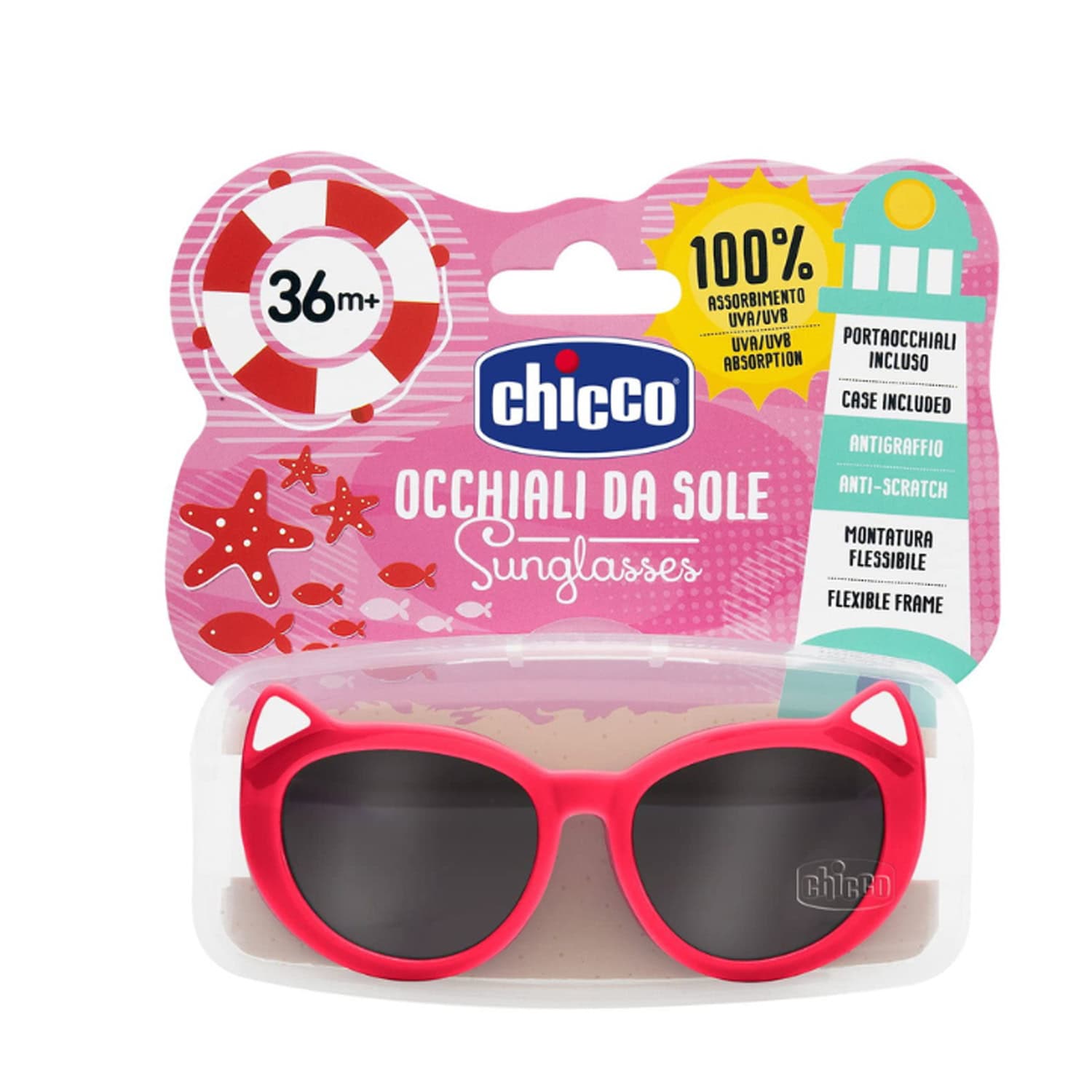 Chicco Lunettes De Soleil Fille Cat 36m+