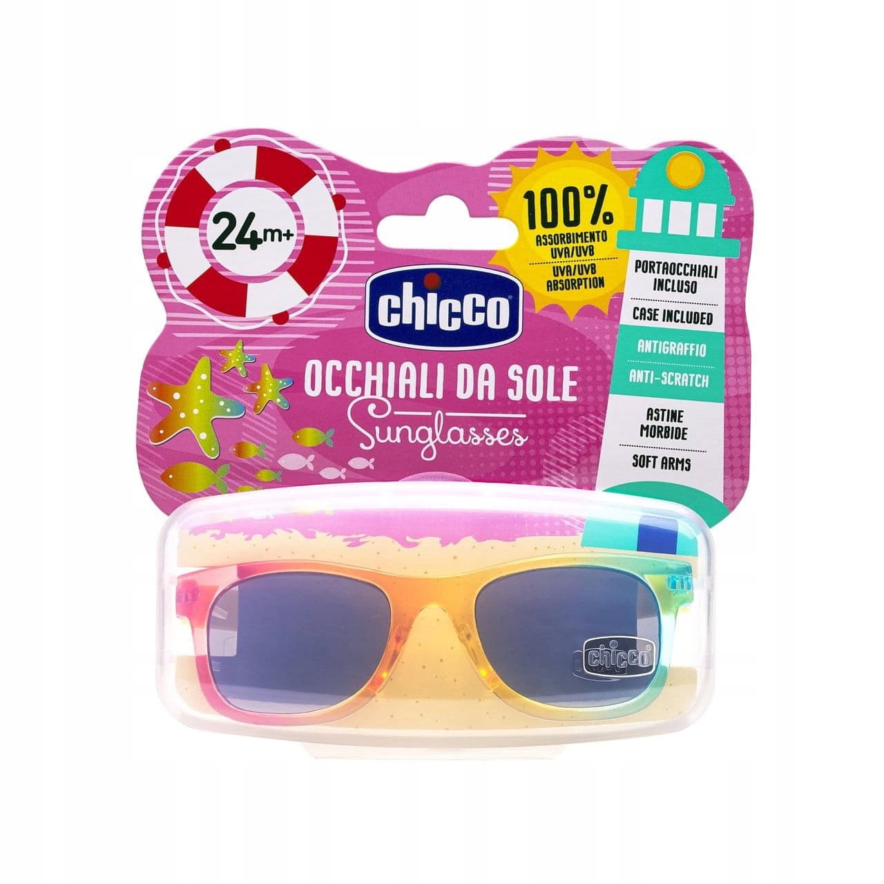 Chicco Lunettes De Soleil Fille Multicolore 24m+
