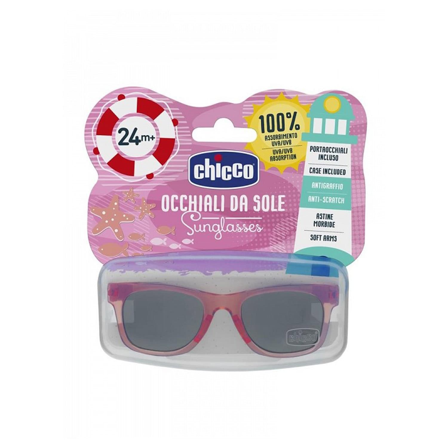 Chicco Lunettes De Soleil Fille Rose 24m+