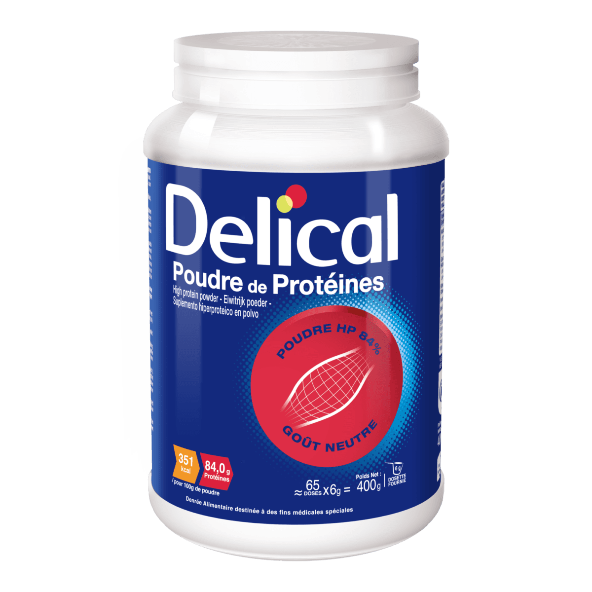 Delical Poudre De Proteines 400g