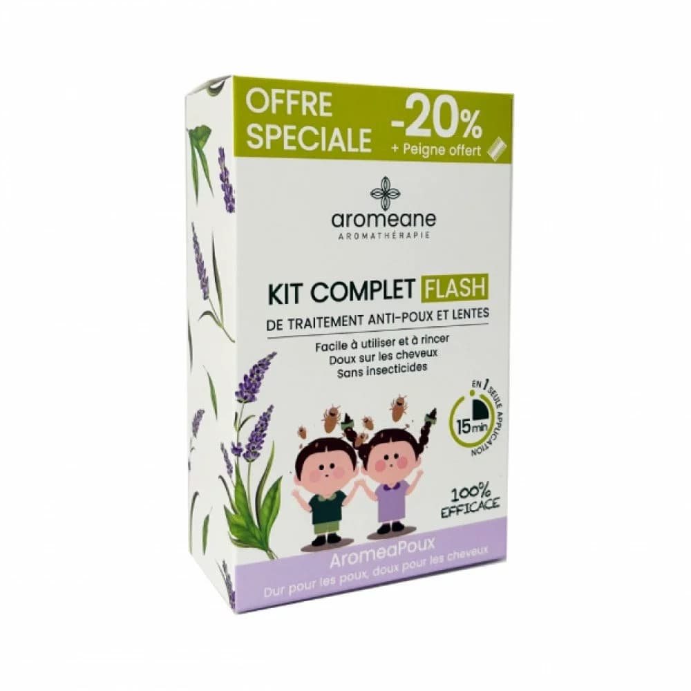 Aromeane Kit Complet Flash Anti Poux