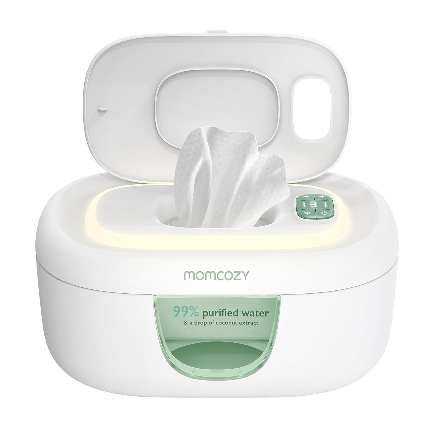 Momcozy Chauffe-lingettes Et Veilleuse Integree