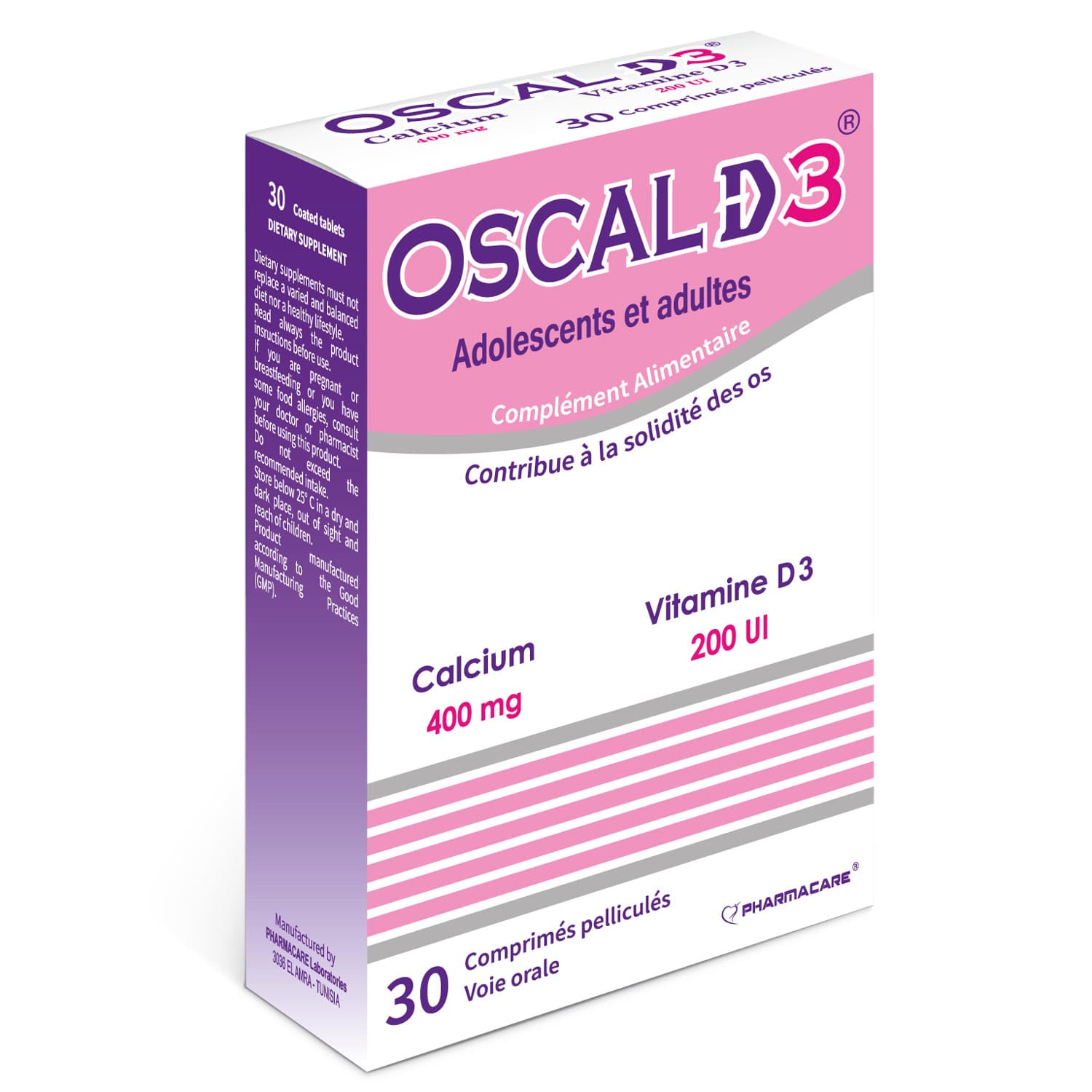 Oscal D3 30 Comprimes