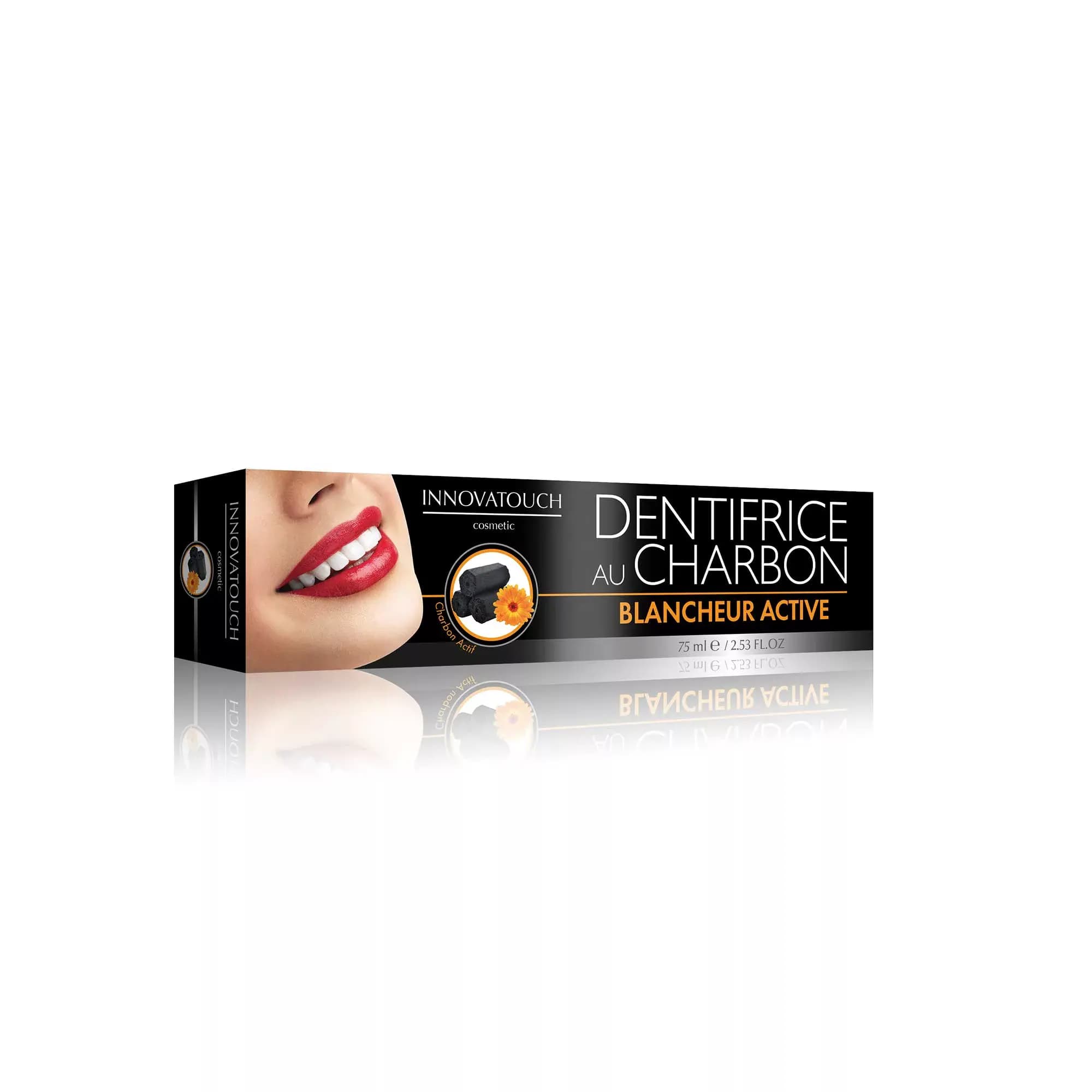 Innovatouch Dentifrice Au Charbon Blancheur Active 75ml