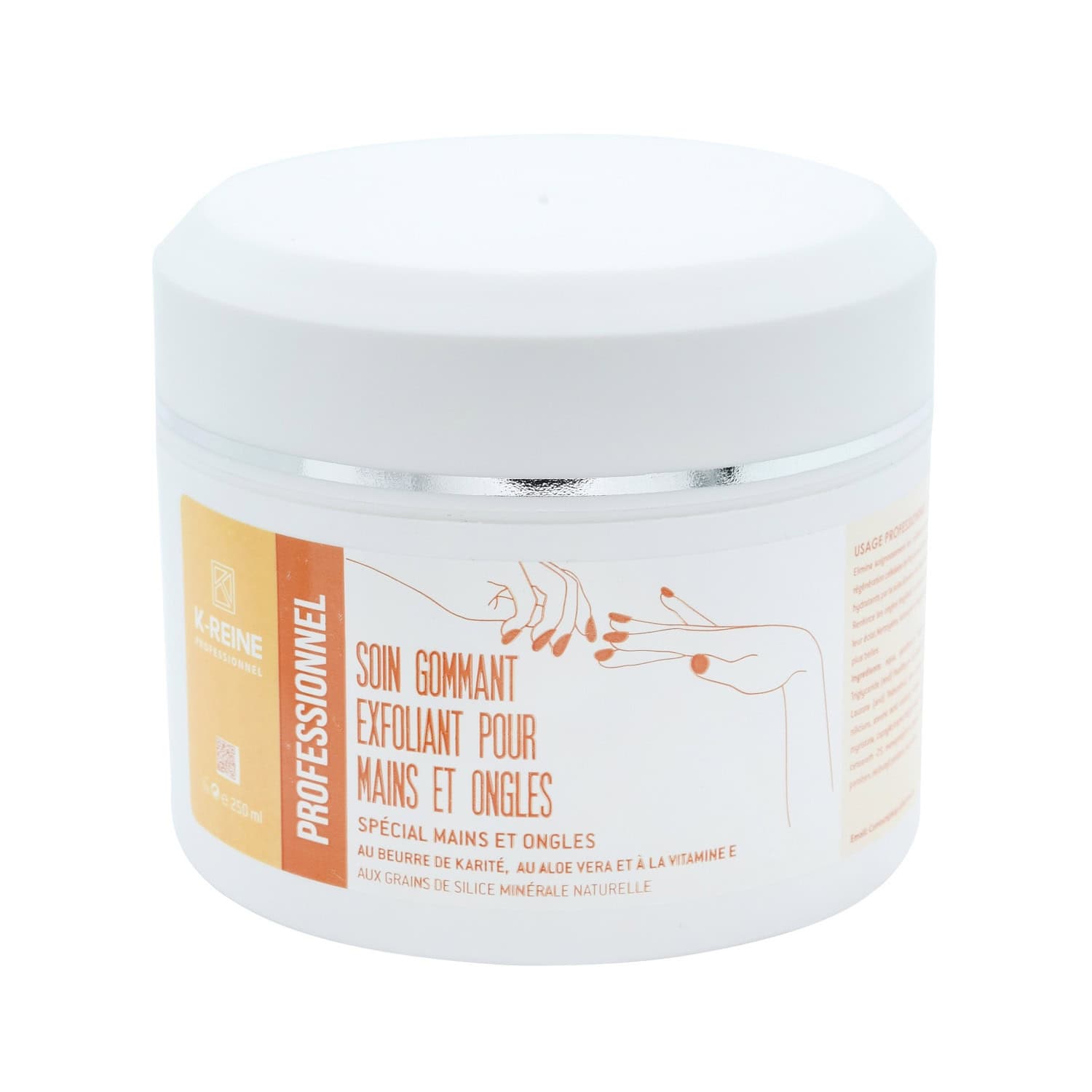 K-reine Soin Gommant Exfoliant Pour Mains Et Ongles 250ml
