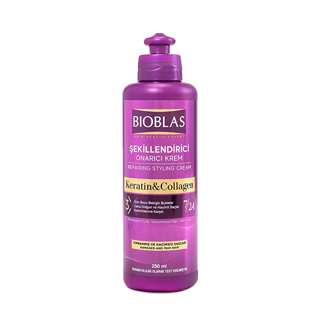 Bioblas Creme Capillaire Reparatrice Et Coiffante 250ml