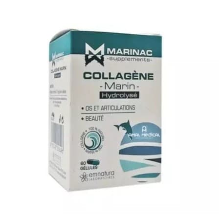 Marinac Collagene Marin Hydrolyse 60 Gelules