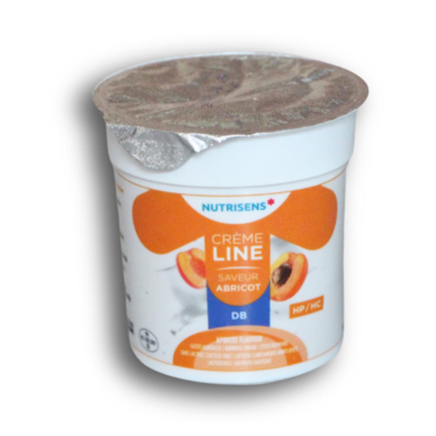 Nutrisens Cremeline Abricot Db Sans Lactose Edulcoree 125gr