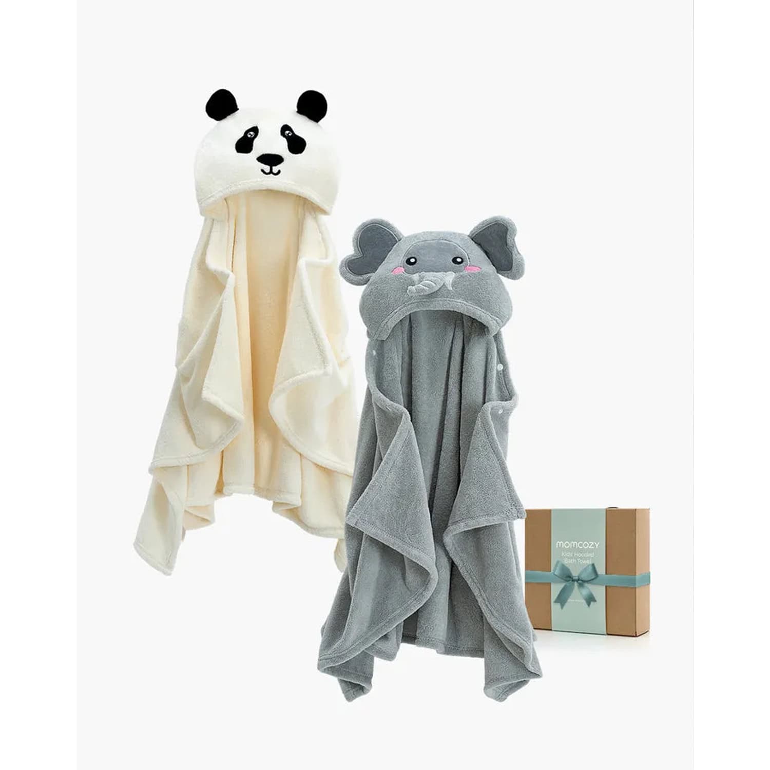 Momcozy Cape De Bain A Capuche De 1 Jour A 5 Ans