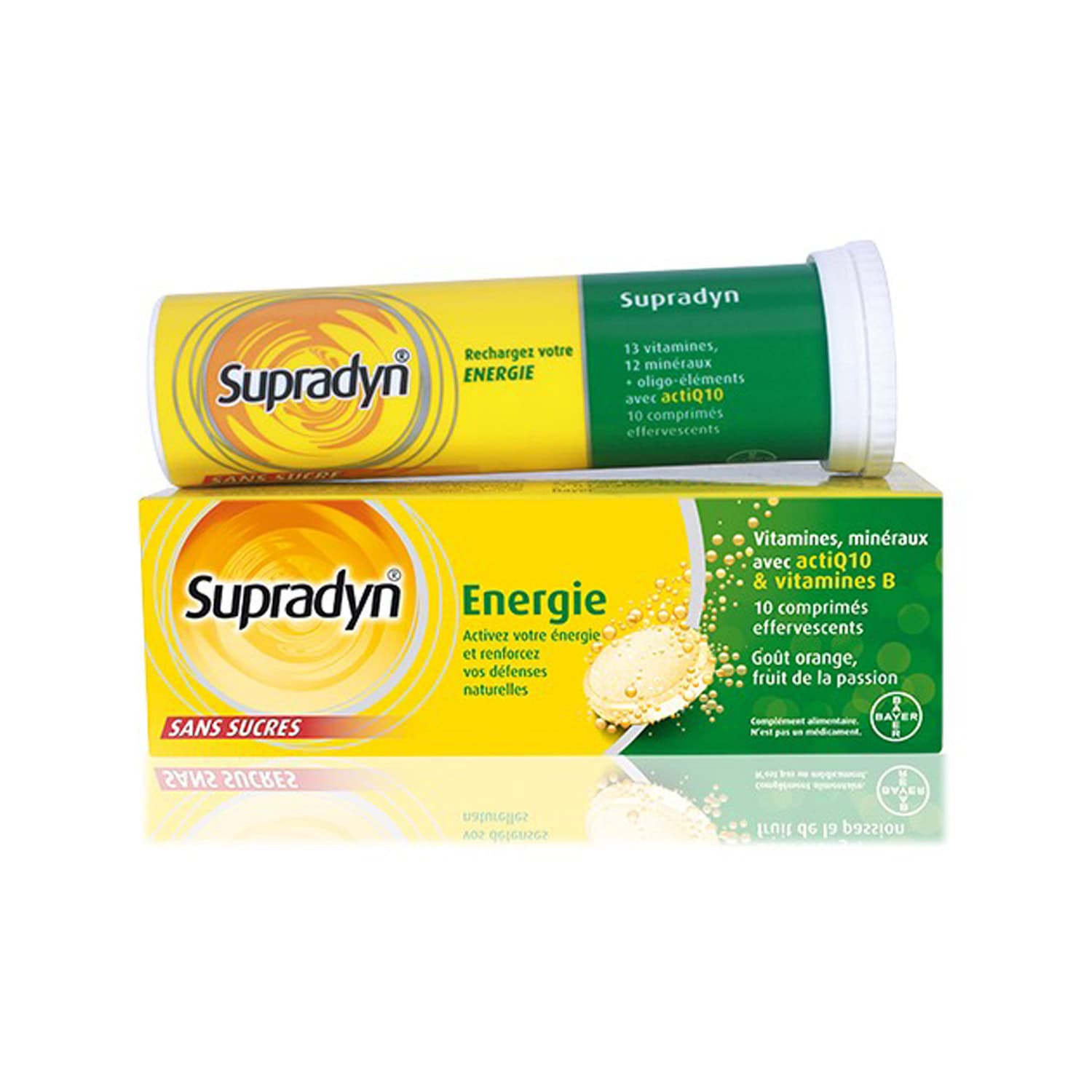 Supradyn Energie 10 Comprimes Effervescents