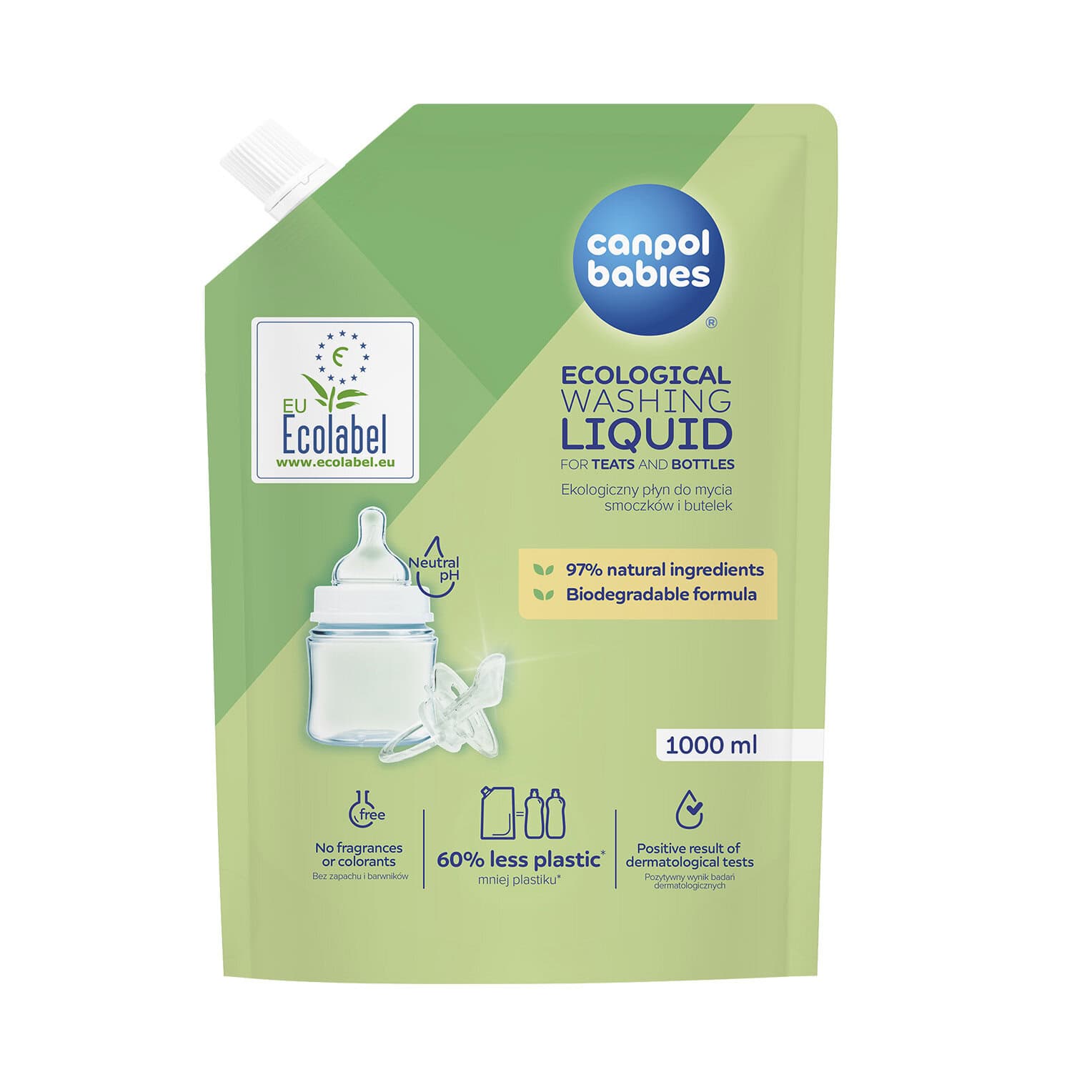 Canpol Liquide De Rincage Pour Tetines Et Biberons 1/501 1L