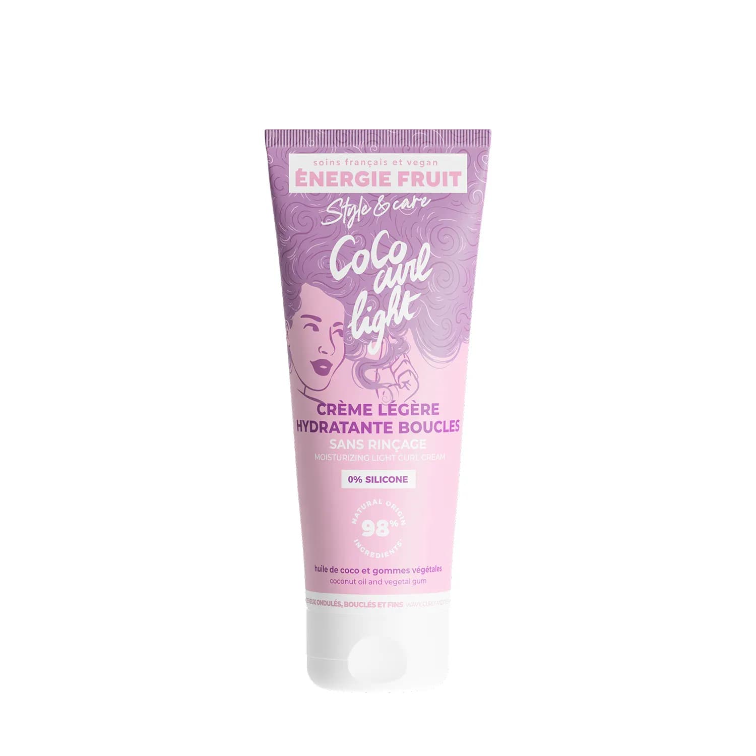 Energie Fruit Coco Curl Light Creme Legere Hydratante Boucles 200ml