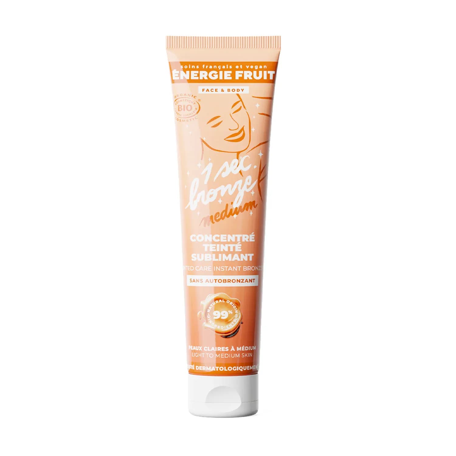 Energie Fruit Concentre Teinte Medium Sublimant Bio 100ml