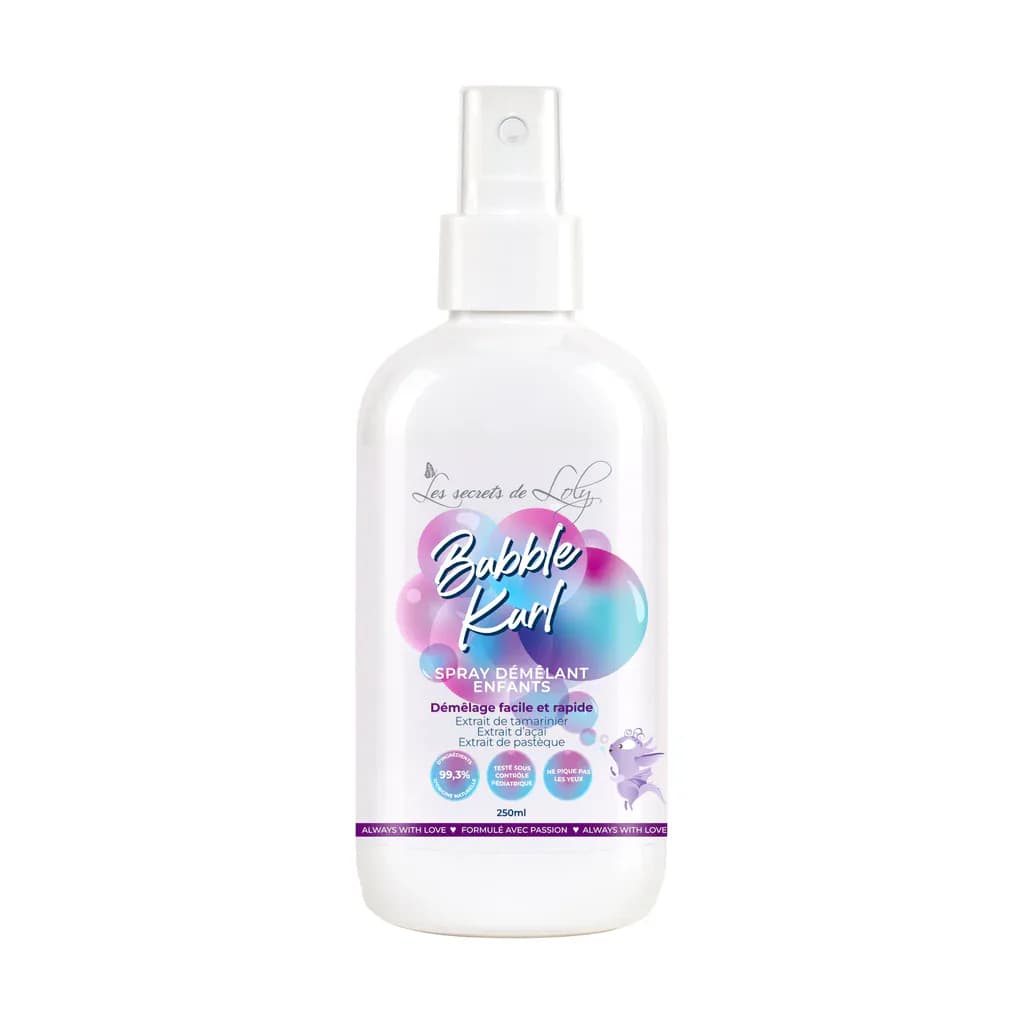 Les Secrets De Loly Bubble Kurl Spray Demelant Enfant 250ml