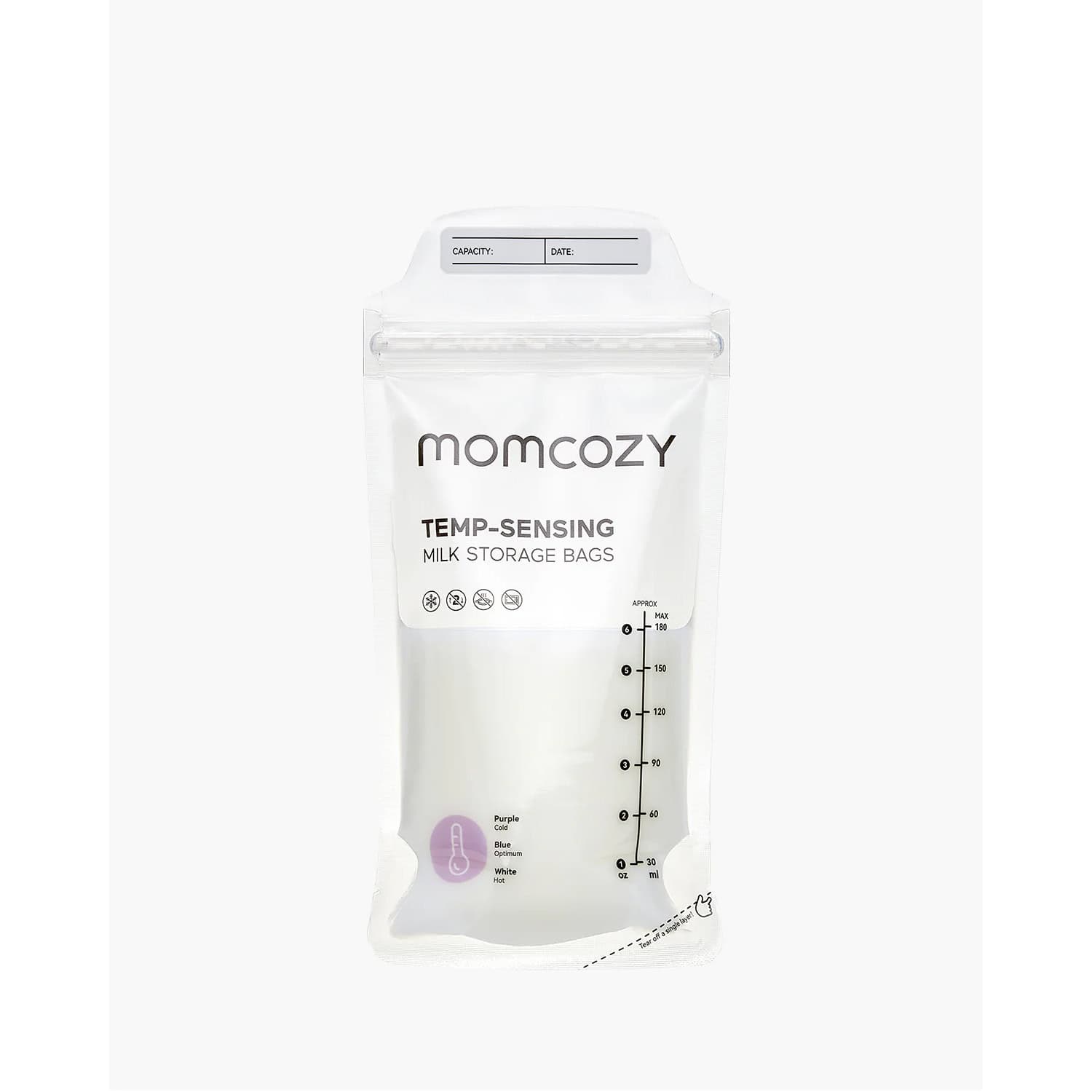 Momcozy Lot De 8 Sacs De Conservation De Lait Maternel Ms001 180ml