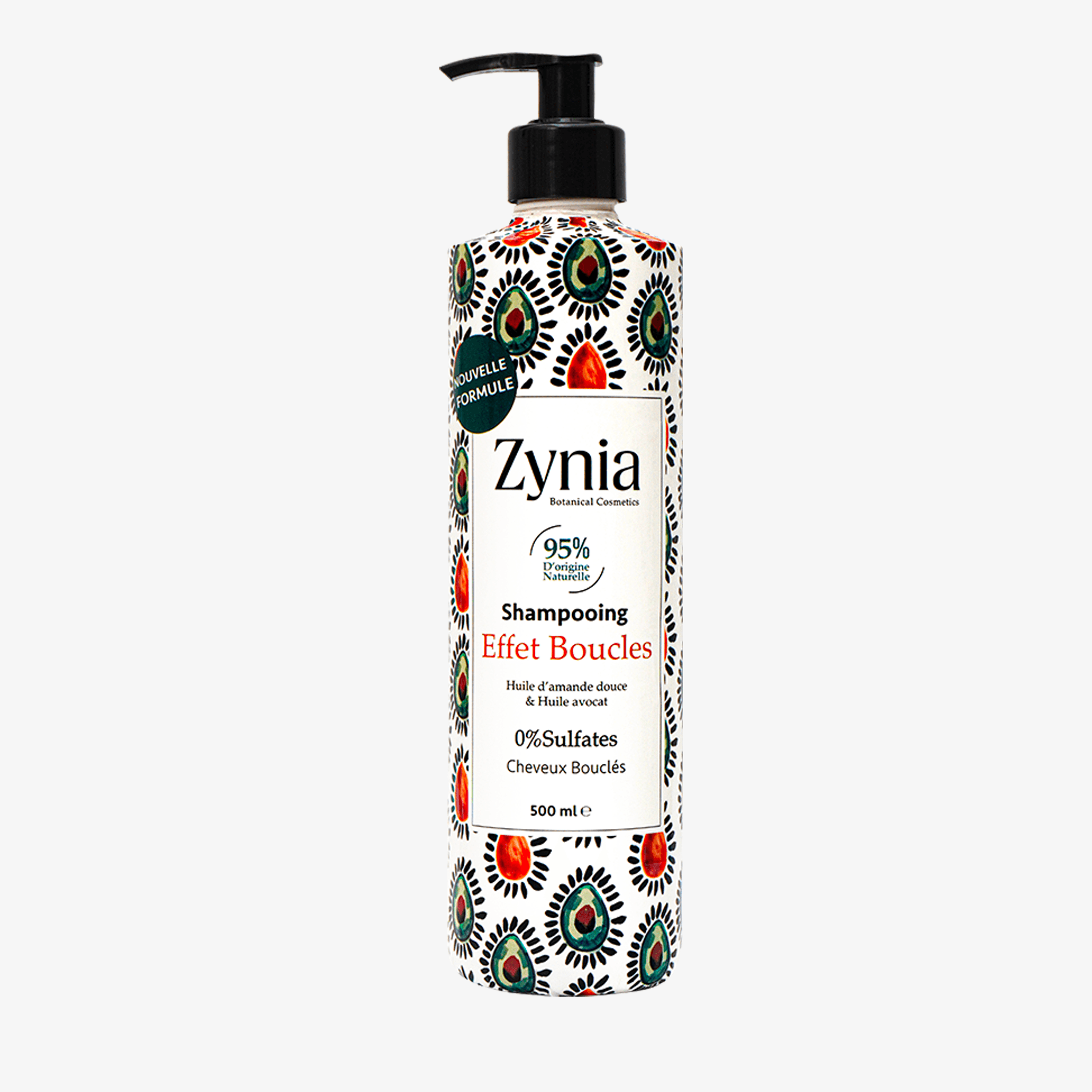 Zynia Shampooing Avocat Effet Boucles 500ml