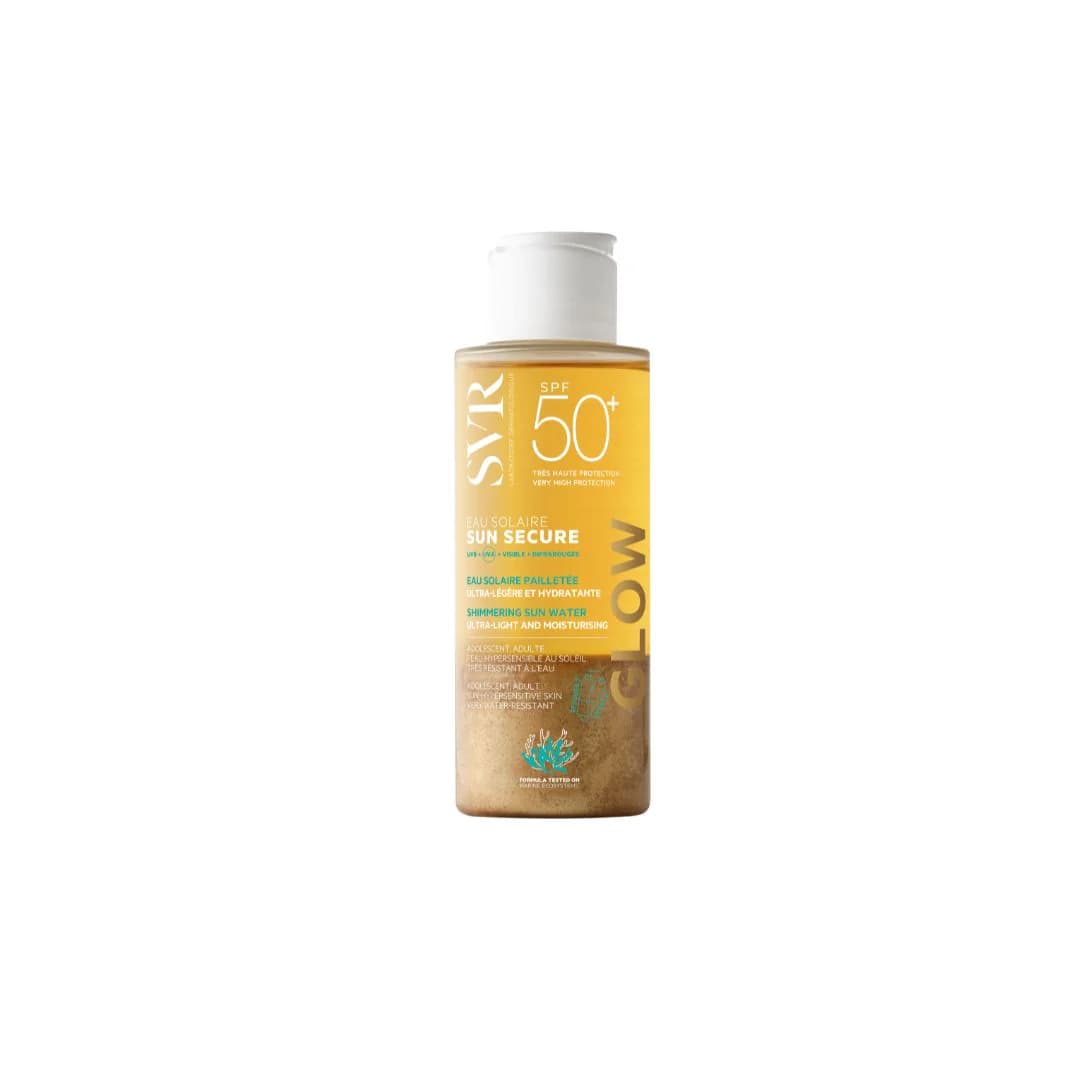 SVR Sun Secure Glow Eau Solaire Pailletee Spf50+ 100ml