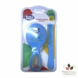 Baby Pur Brosse Et Peigne Hochet 0M+ - 79001