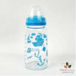 Bambini Biberon Large En Verre 240ML - 614