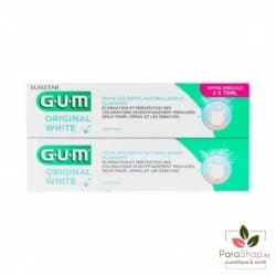 Gum Original White Dentifrice Lot De 2